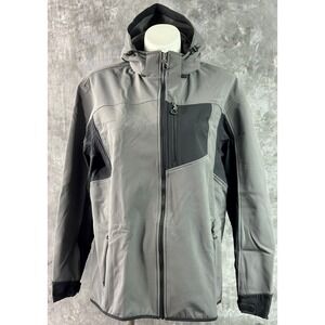 Duluth Trading Co Men's Black Hills Windfront Hooded Jacket sz XL Tall  (15940)